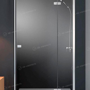 Душевая дверь в нишу Radaway Fuenta New DWJ 110R прозрачное стекло 109-111*200 без поддона