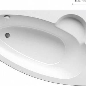 Акриловая ванна Ravak Asymmetric 170х110 R