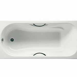 Ванна чугунная Roca Malibu 160*70*35 с отверстиями для ручек