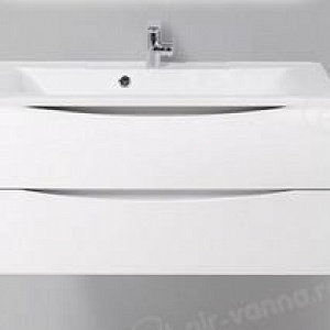 Тумба с раковиной BelBagno Stile Moderno Marino 100 Bianco Lucido