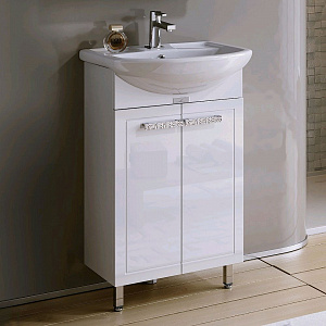 Тумба с раковиной Alavann Vittoria 50-01 белая