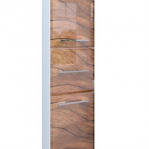 Пенал MarkaOne Visbaden 30П с 2-мя дверцами, 1-м ящиком, wood R