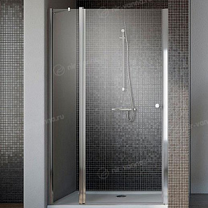 Душевая дверь в нишу Radaway Eos II DWJ 80L прозрачное стекло 79-81*195 без поддона