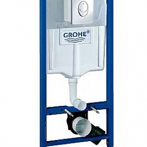 Инсталляция Grohe 38721001 Rapid SL 3 в 1 в сборе, с кнопкой смыва Skate Air
