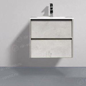 Тумба с раковиной BelBagno Stile Moderno Pietra 60 Stucco Cemento Leggero