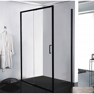 Душевой уголок Bravat Blackline BS120.3101B 120*80*200 без поддона