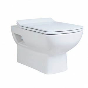 TOURS Унитаз подвесной, микролифт, SLIM, 530*360*320