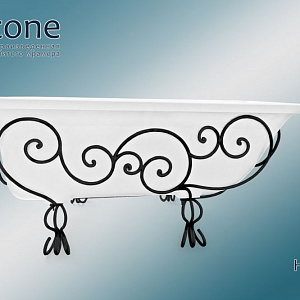 Кованая подставка Castone Надежда 170*70 бронза