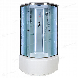 Душевая кабина Deto ЕМ4580 80*80*220 с подсветкой