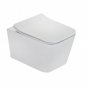 Подвесной унитаз Teka Formentera 36*52 безободковый с крышкой-сиденьем микролифт Slim