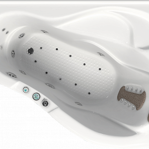 Акриловая ванна Марго 168*120 левая без накладок