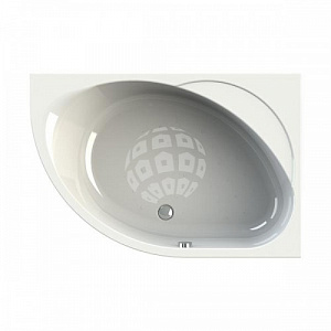 Акриловая ванна Мелани (Melani) Правая 1400х950