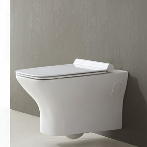 УНИТАЗ ПОДВЕСНОЙ БЕЗОБОДКОВЫЙ BELBAGNO ROMANO С СИДЕНЬМ SOFT CLOSE