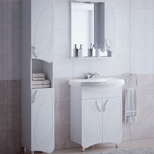 Тумба с раковиной Koral Кентис 60 белая