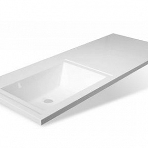 Полувстраиваемая раковина Эстет Даллас 110,2*48,2 L для установки над стиральной машиной