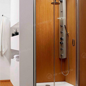 Душевая дверь в нишу Radaway Premium Plus DWJ 120 коричневое стекло 117,2-121,5*190 без поддона