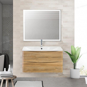 Тумба с раковиной BelBagno Stile Moderno Acqua 80 Rovere Rustico