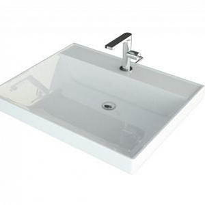 Раковина Andrea Corolina 60*50 для установки над стиральной машиной