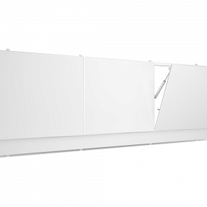 Экран под ванну Метакам 1690*540*75 с откидными дверцами, белый глянцевый