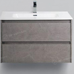 Тумба с раковиной BelBagno Stile Moderno Kraft 80 Pietra Grigio