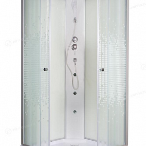 Душевая кабина Deto L 909 NGM 90*90*200 с гидромассажем без крыши