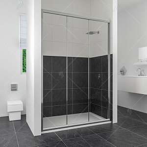Душевая дверь RGW CL-11 80х185; Стекло: Шиншила
