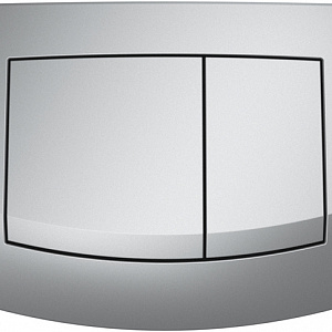 TECEambia, панель смыва с двумя клавишами хром матовый, 9240225 (9 240 225)