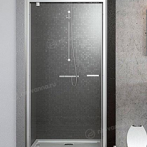 Душевая дверь в нишу Radaway Twist DW 80 коричневое стекло 78,5-81*190 без поддона