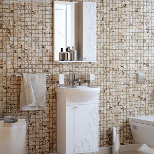 Тумба с раковиной Koral Орфей 45 белая